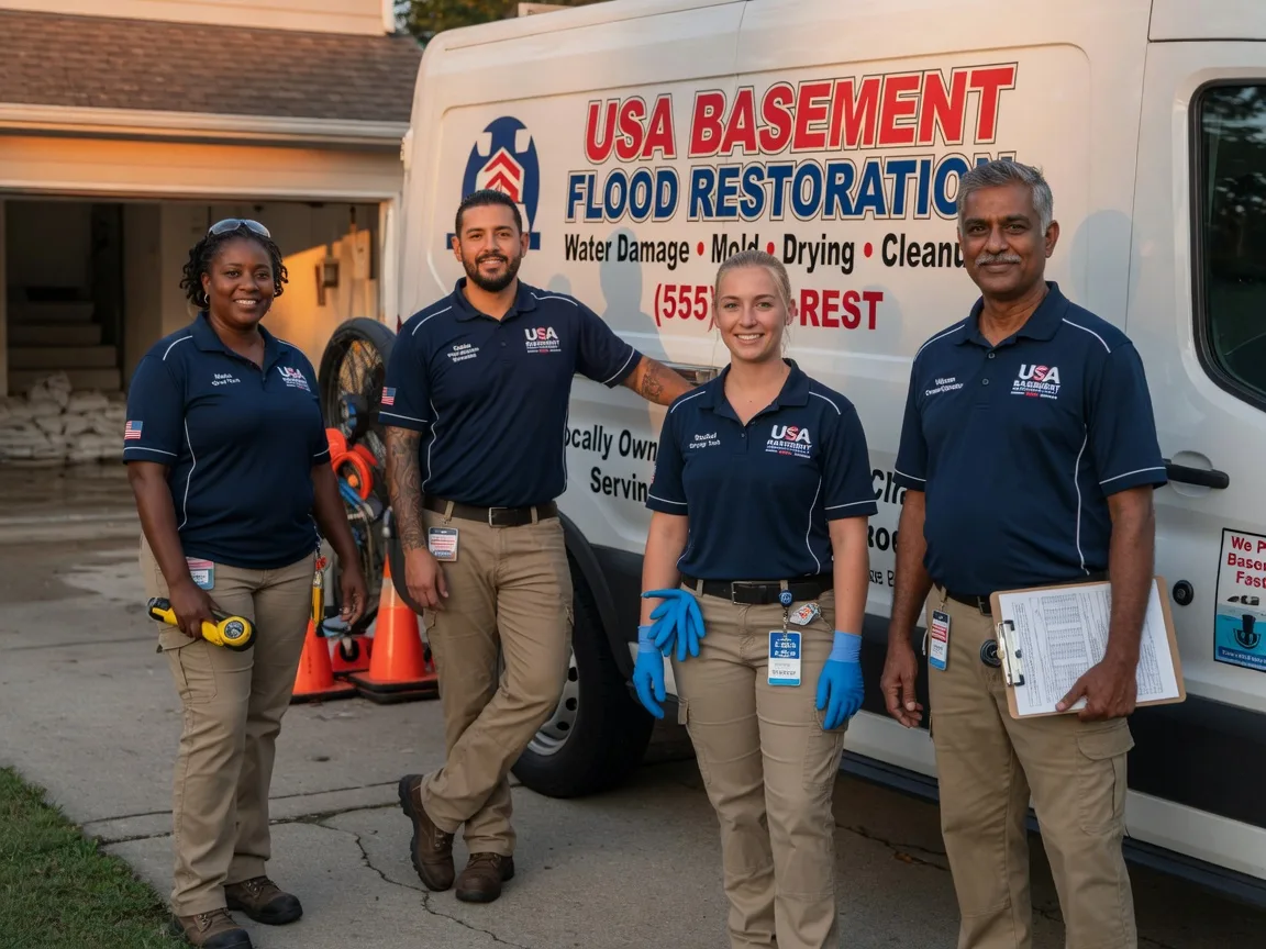 Basement Flood Cleanup company in Assumption, IL