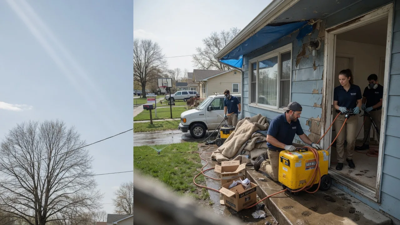 Basement Flood Cleanup in Assumption, IL near me